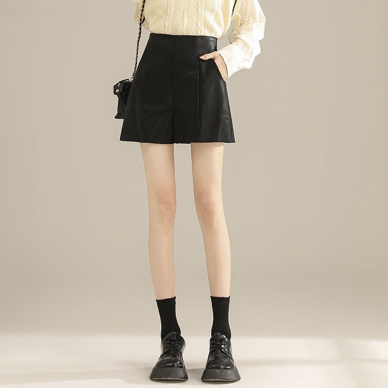 Line Bootcut Pants Spring And Summer Wide Leg Pants Outer Wear High Waist