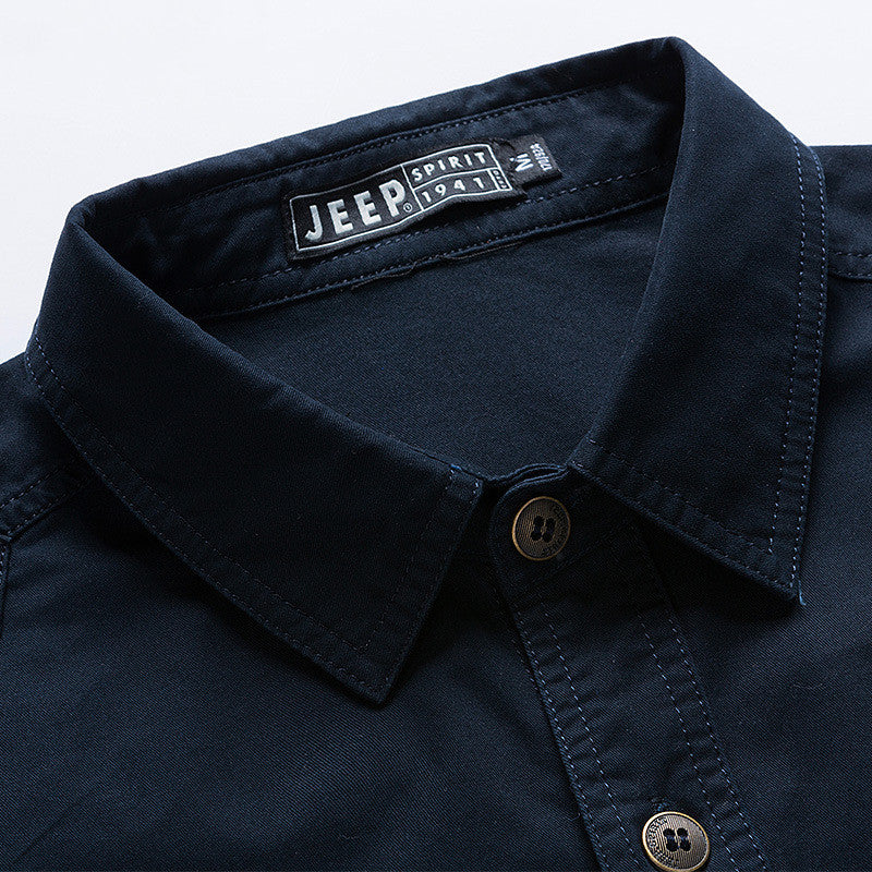 Men's Workwear Casual Long Sleeve Shirt