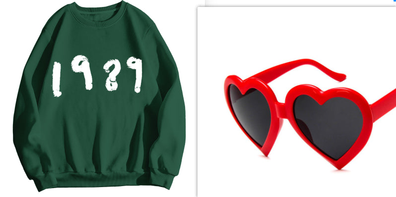 Mode 1989 Casual Langærmet Løs Rundhalset Sweater