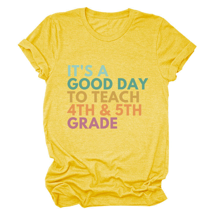 Simple Casual Round Neck Women's Short Sleeve