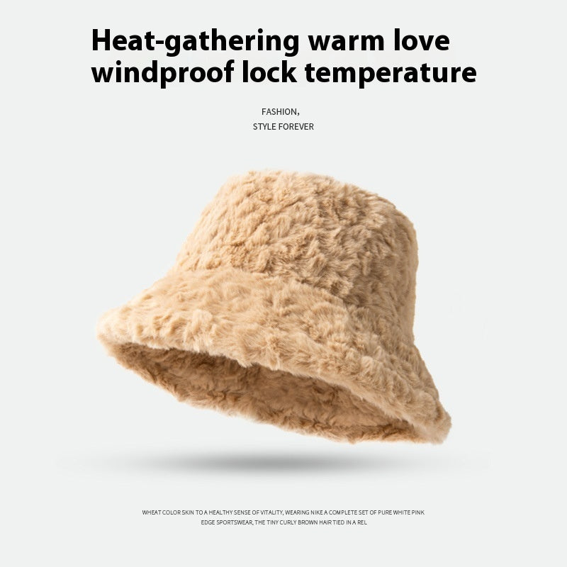 Women's Fashionable Warm All-match Face-showing Small Hat