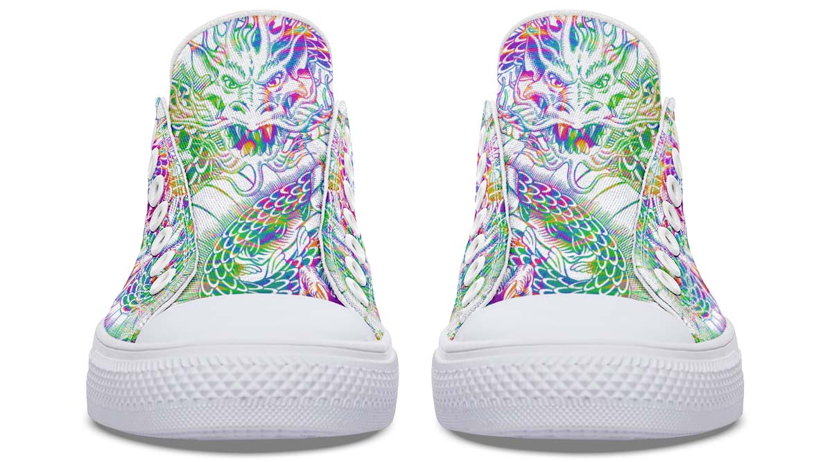 Fashion Print Couple Low-Top Canvas Shoes