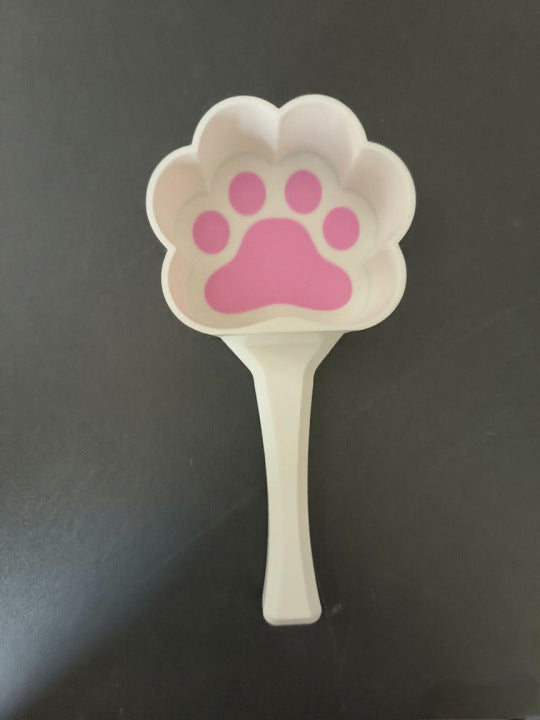 Cute Cat Paw Spoon Pet Cat Dog Food Scoop Multi-Color Options