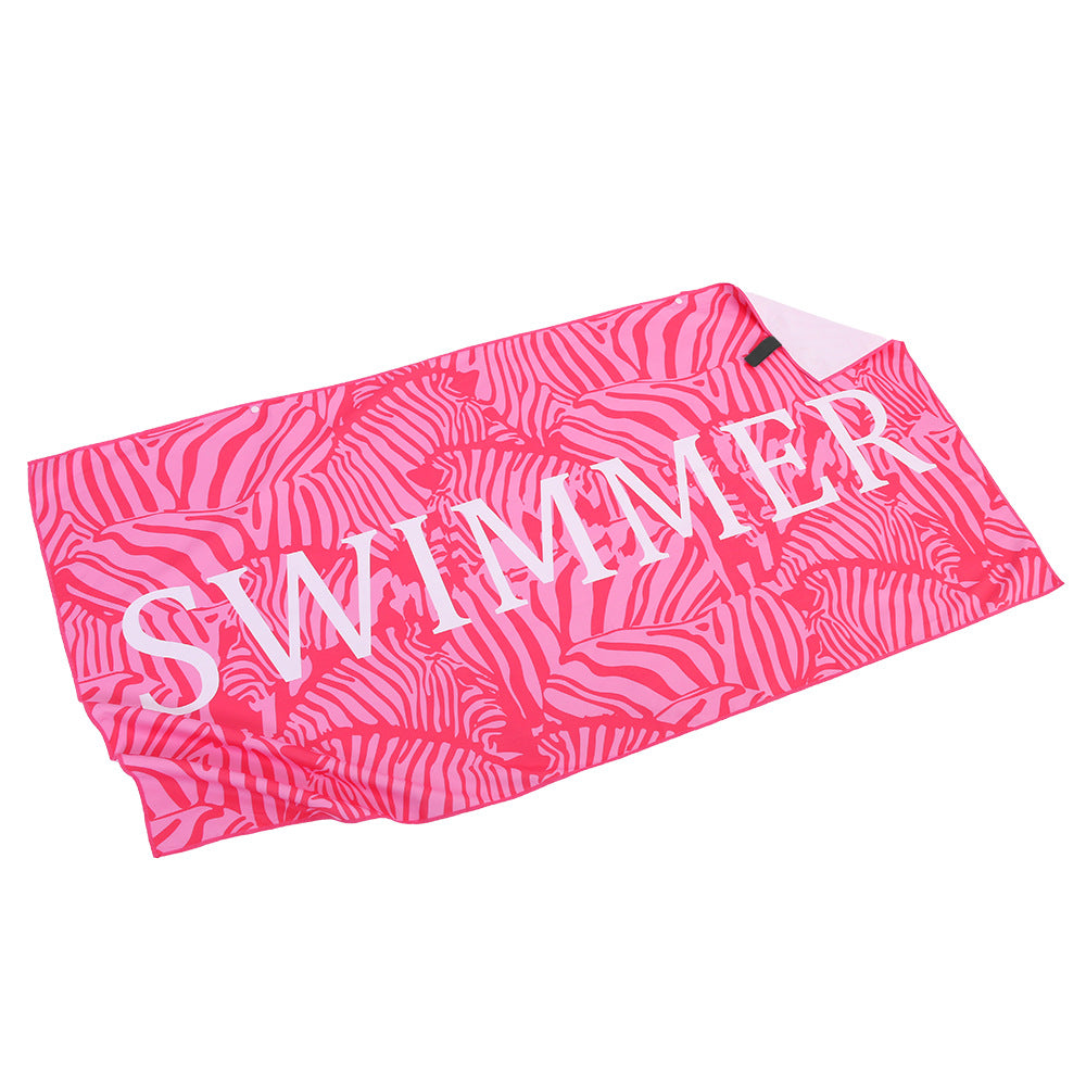 70150 Heat Transfer Printing Microfiber Shawl Portable Quick-drying Bath Towel