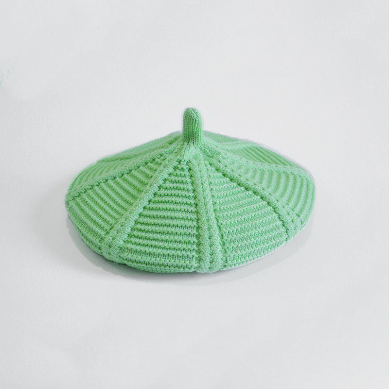 Beret Cross Border Woolen Hat Korean Style
