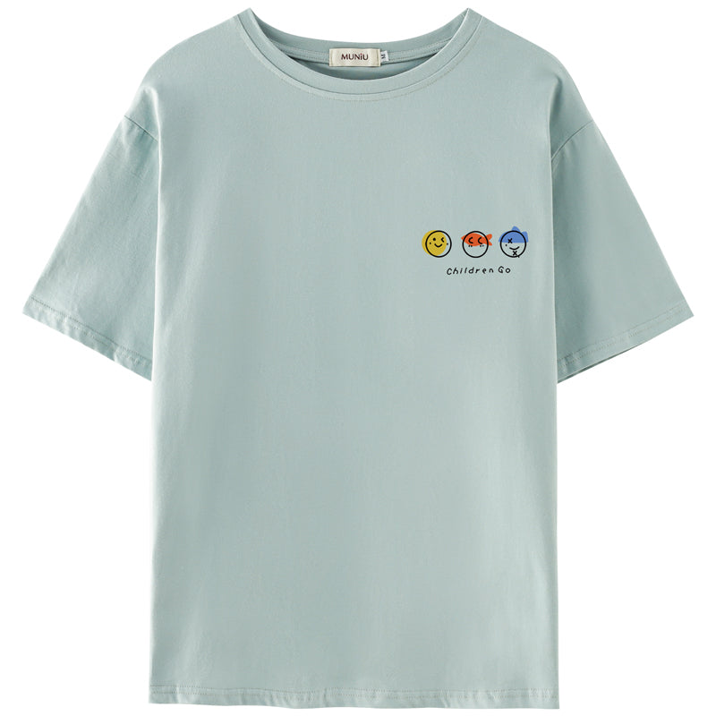 Women's Summer New Casual Cotton Printed T-shirt