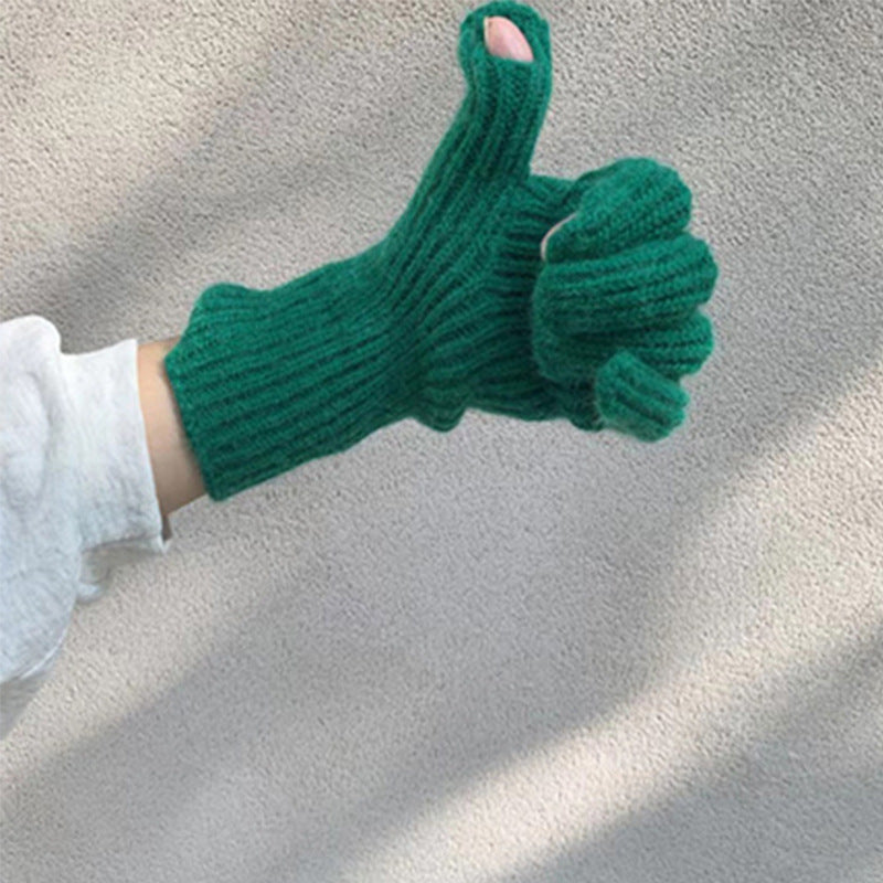 Fingerless Touch Screen Cold Protection Wrist