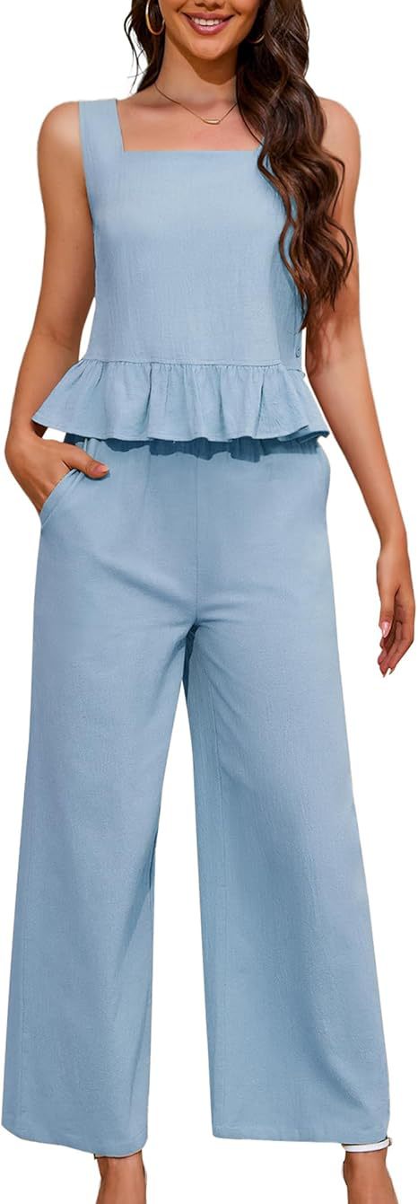 Womens Stylish Vest And Pants Workout Set