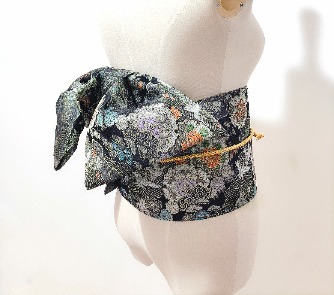 Formal Kimono Brocade Jacquard Cloth, Apparel Accessories Bow Knot