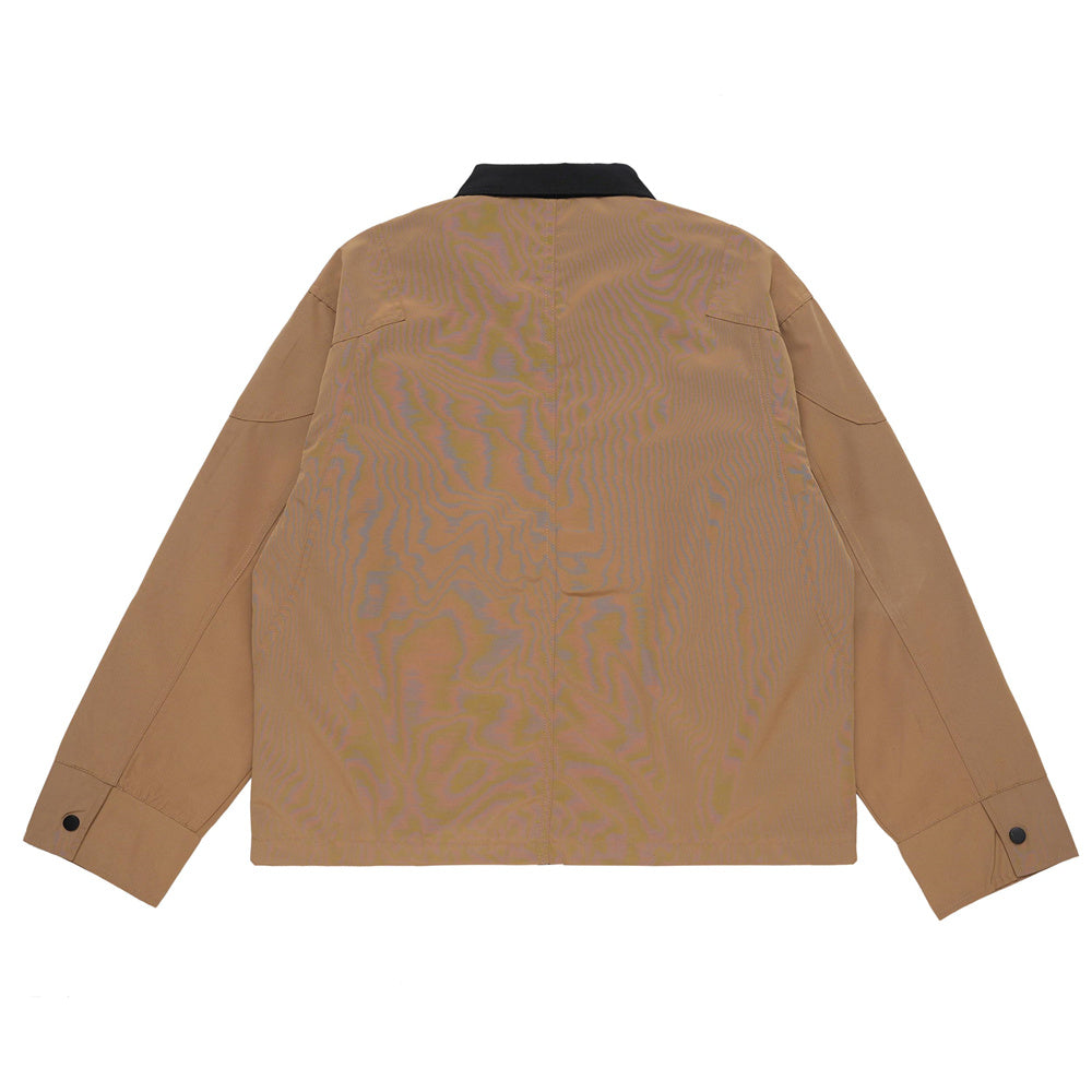American Street Letter Printed Workwear Jacket