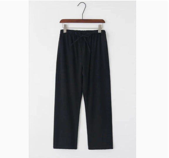 Sommer Ny Casual Linnedskjorte Herre Løs Ståhals