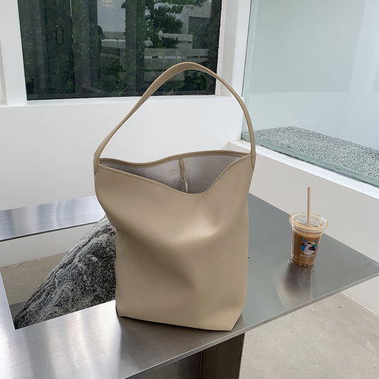 Large-capacity Bucket Underarm Bag Women