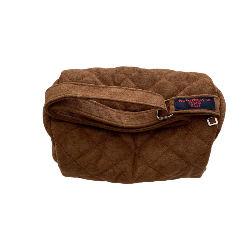 Retro Frosted Baby Slant Shoulder Bag