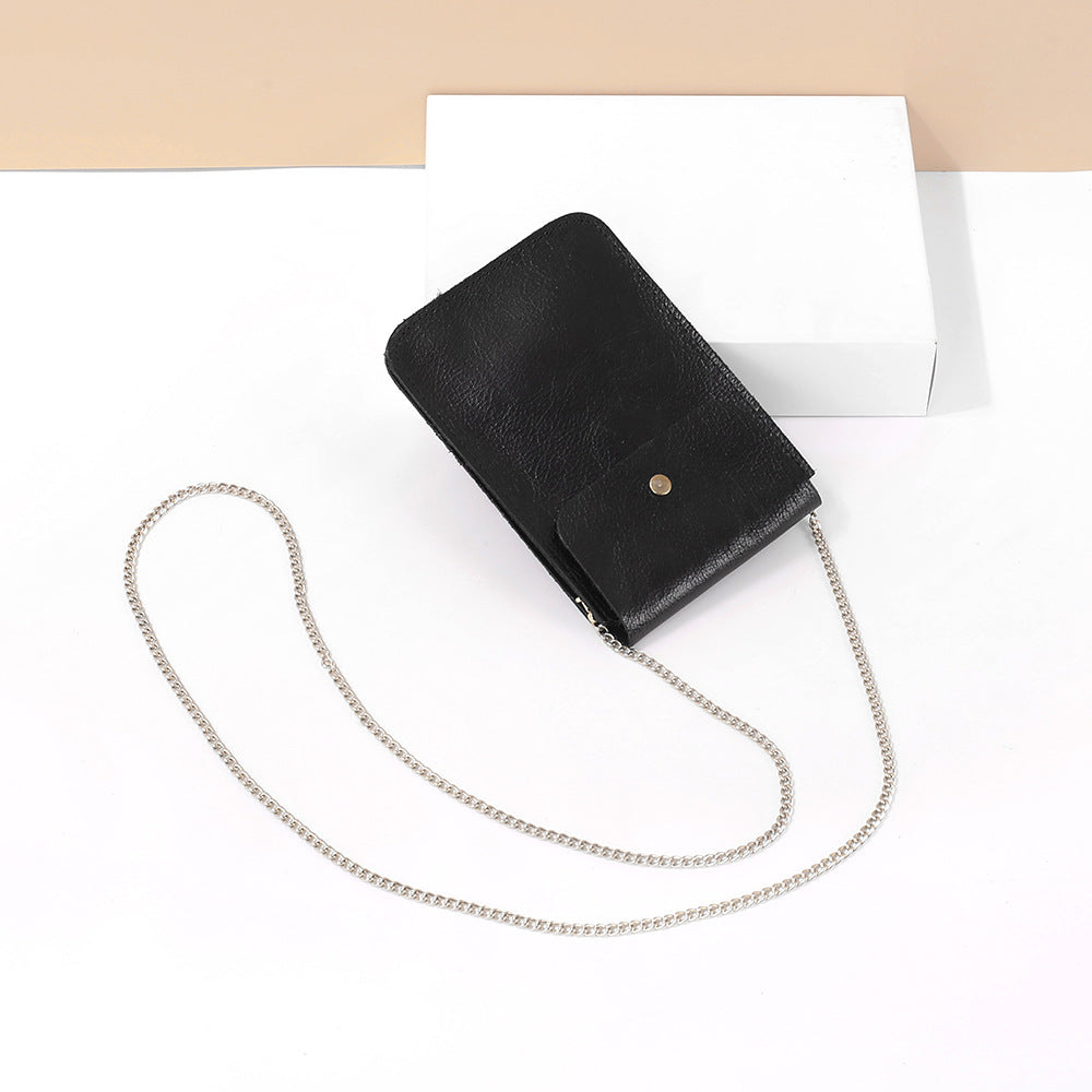 Women's Fashionable And Versatile Head Layer Cowhide Clutch Bag