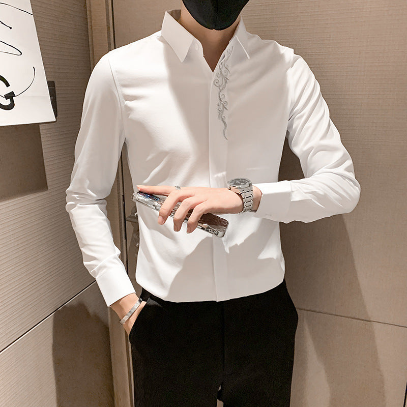 Handsome Embroidered Shirt With A Personalized Touch