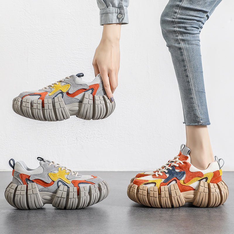Women's Breathable Sports Leisure Tire Shoes