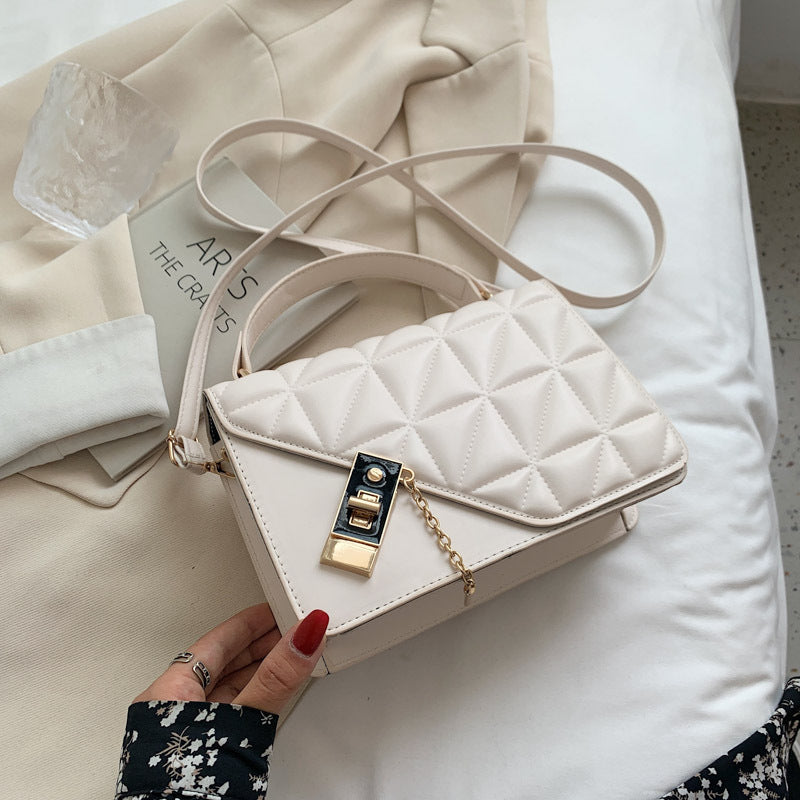 New Chain Casual Rhombus One Shoulder Messenger Bag