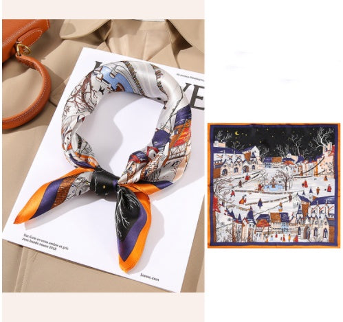 Scarf Fashion Decorative Turban Bag Hairband