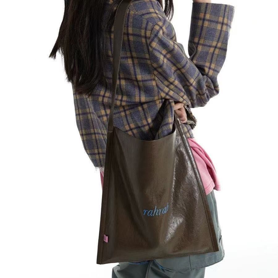 Embroidery Threads In Contrast Colors Original Large Capacity Elegant Shoulder Bag High