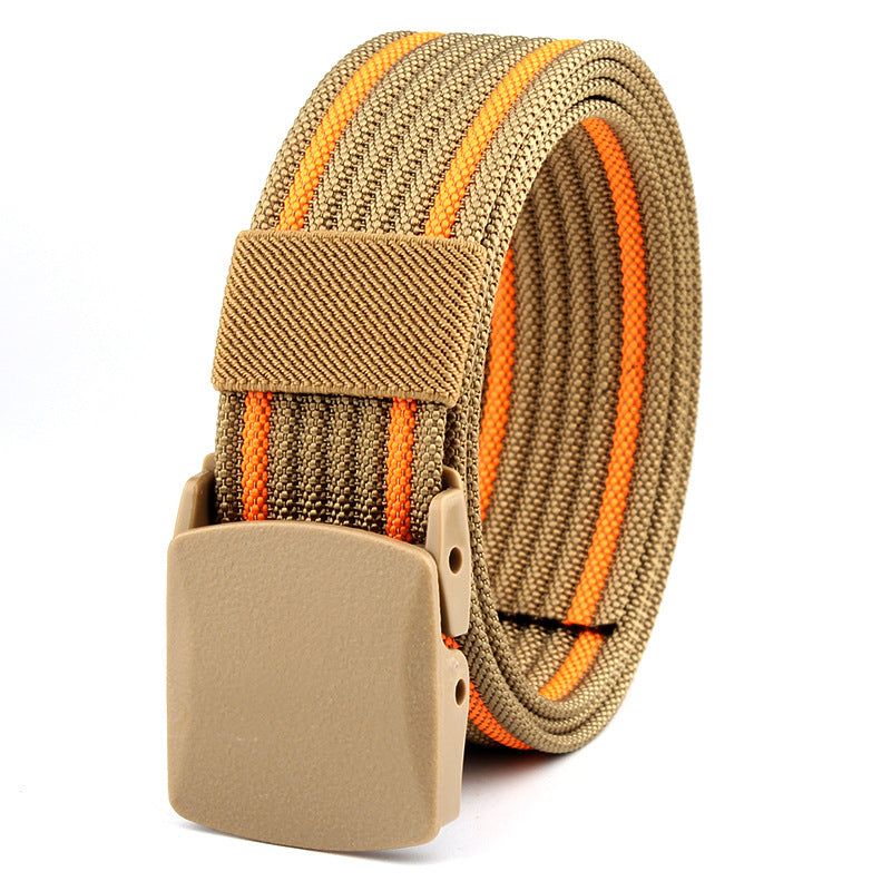 Metal-free Hypoallergenic Belt Nylon Canvas
