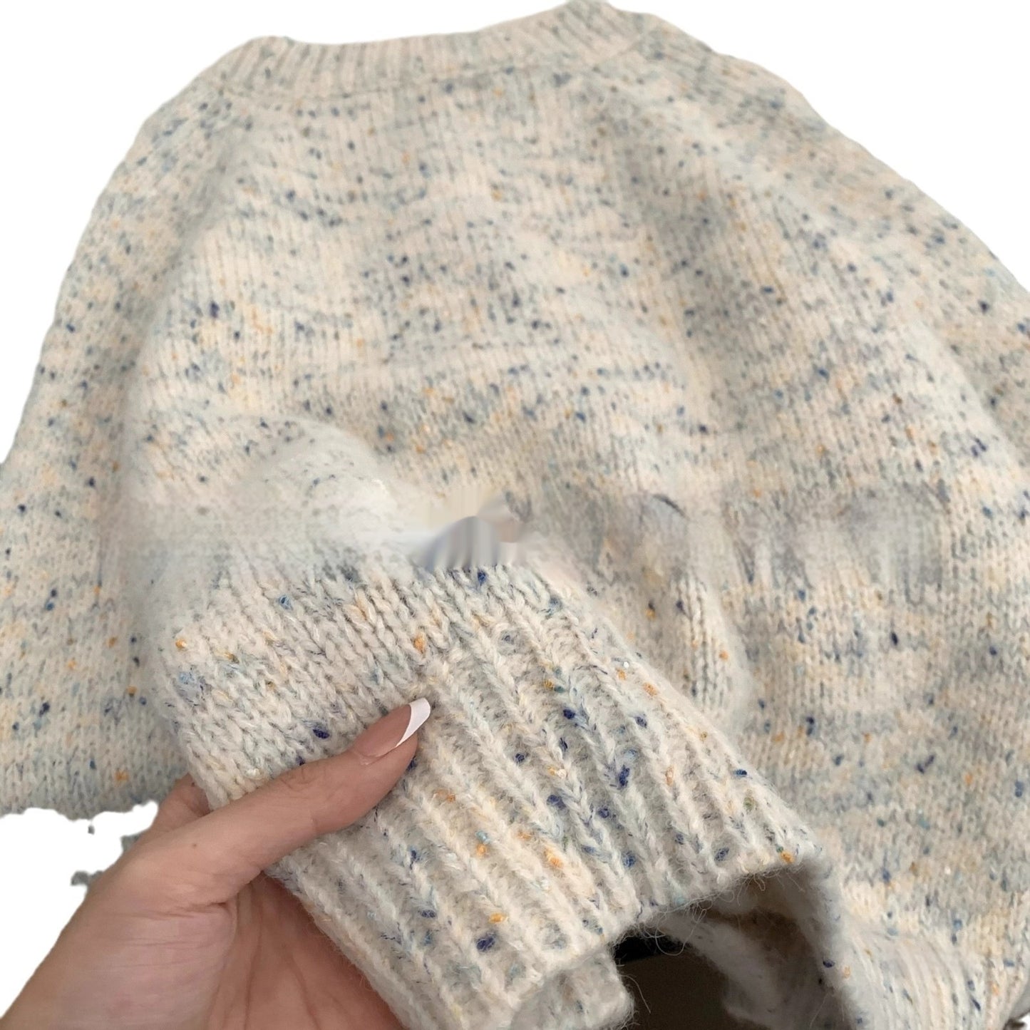 Cashmere Sweater Coat Dame Cashmere Løs