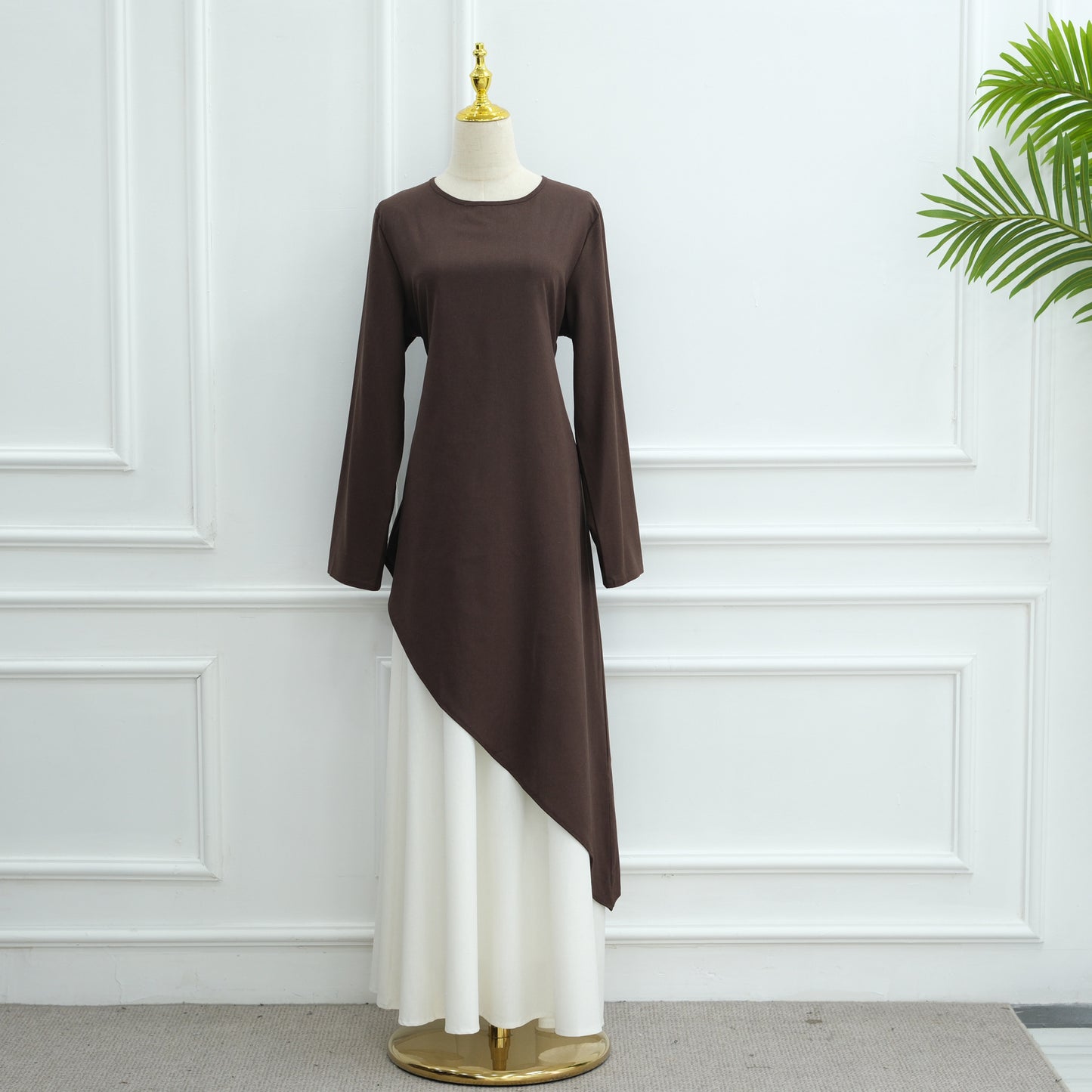 Female Simplicity Elegant Top With Fashion Skirt