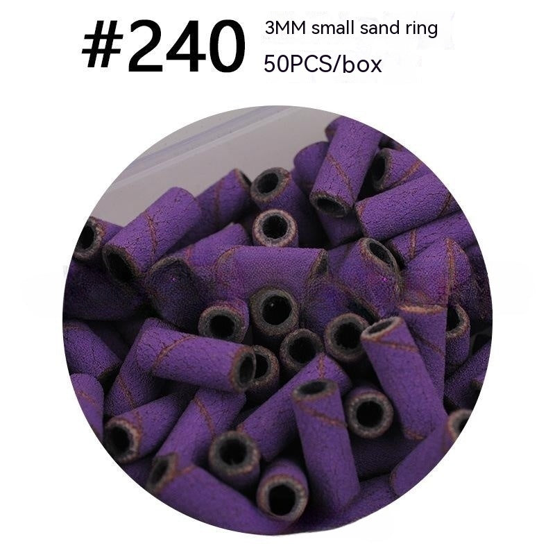 3 mm farvet mini neglepolerings- og eksfolierende slibering