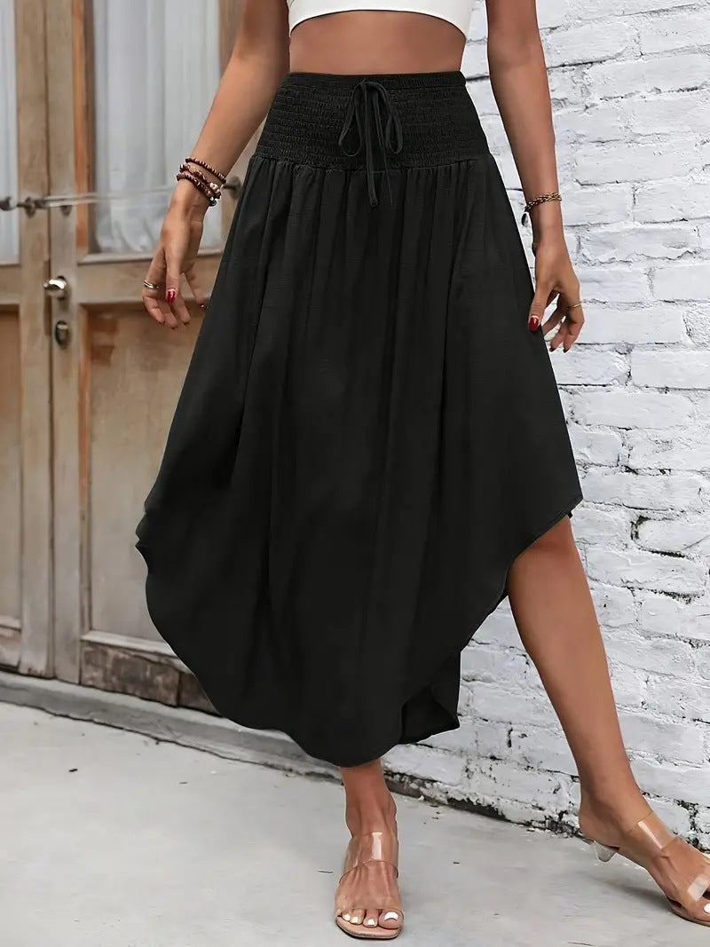 New Personalized Printed A- Line Skirt Casual All-match Tutu