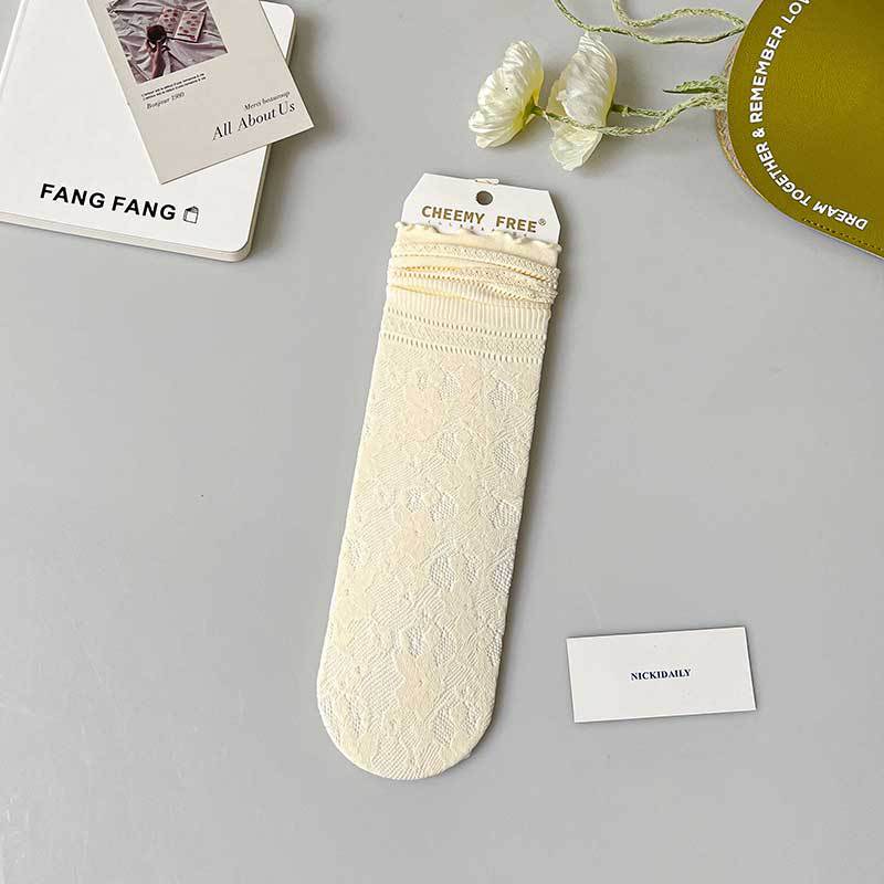 Women's Fashion Mesh Breathable Lace Socks