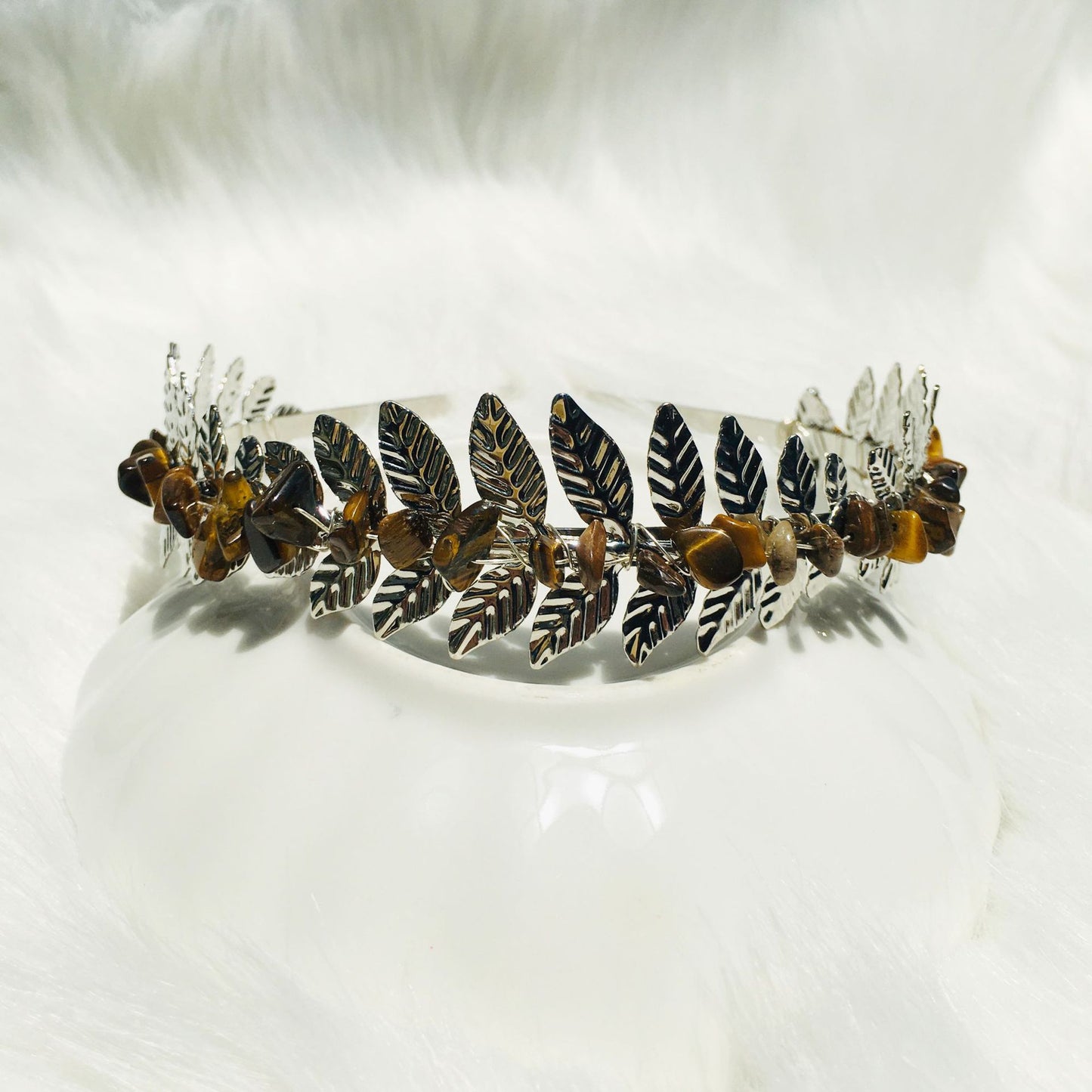 Natural Crystal Hairpin Creative Handmade DIY