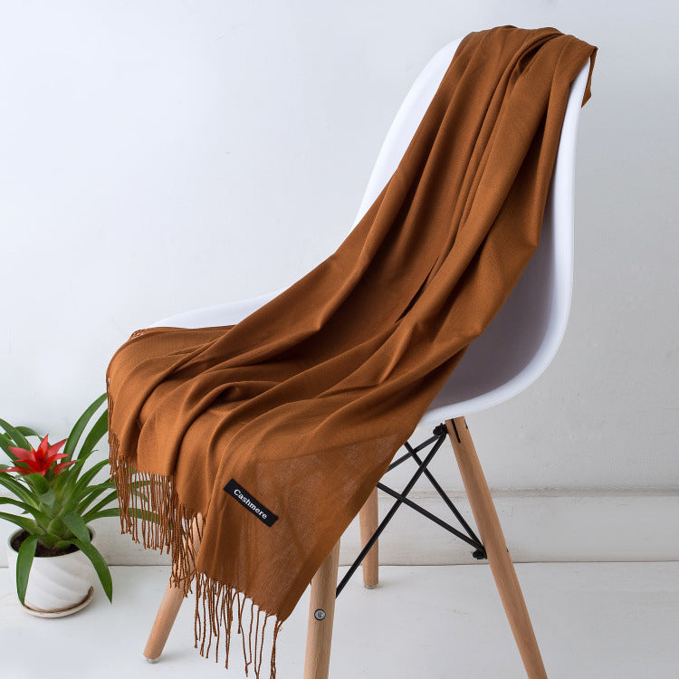 Thin Spring And Summer Long Air-conditioned Shawl