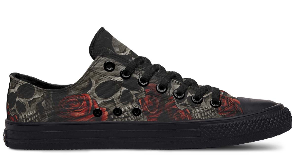 Fashion Print Couple Low-Top Canvas Shoes