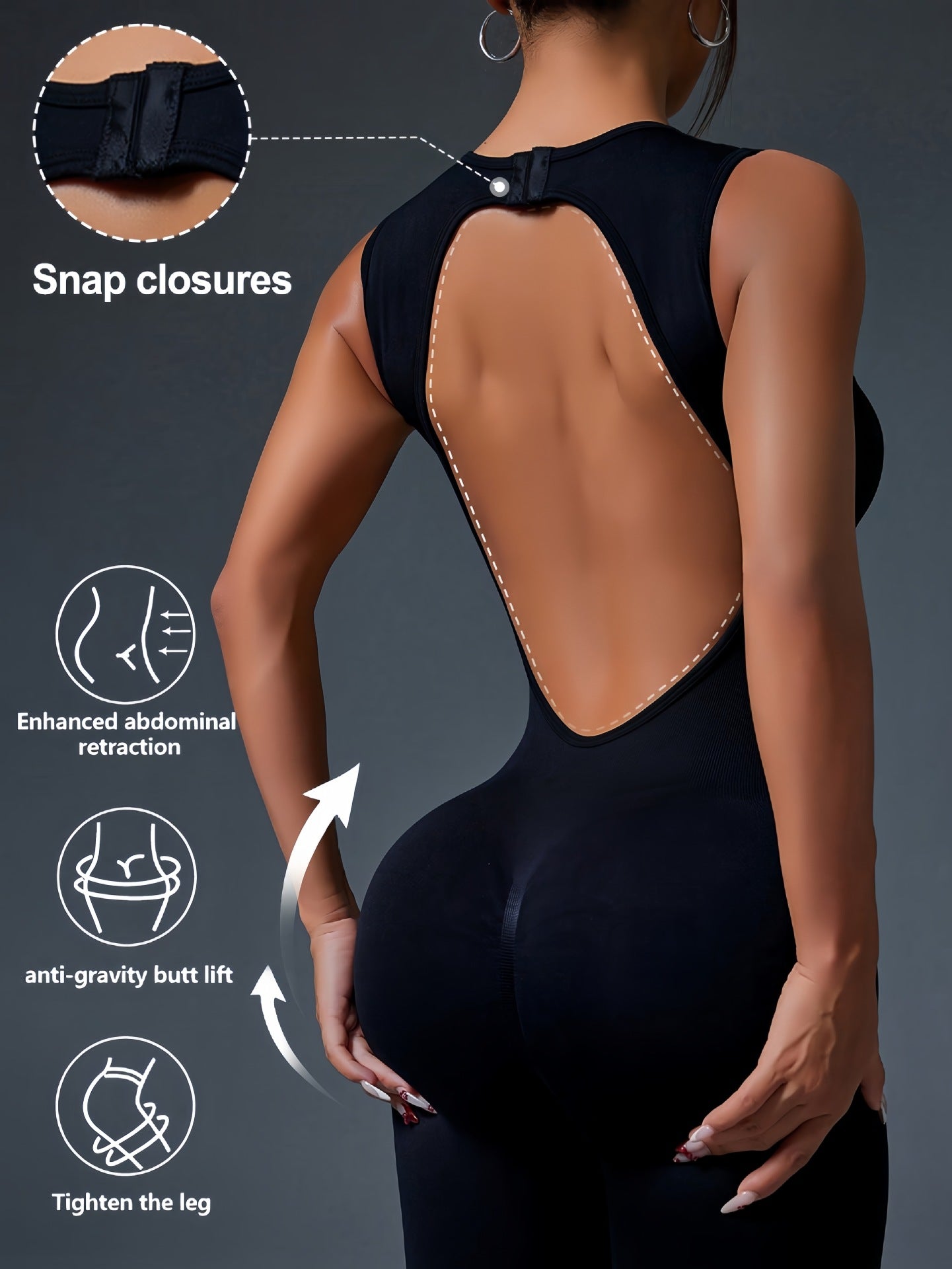 Fashion Personality All-in-one Yoga Jumpsuit Women