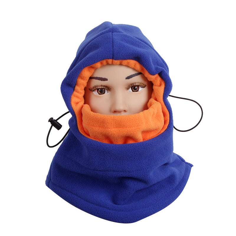 Winter Outdoor Upgrade Double-sided Fleece Thickened Hat