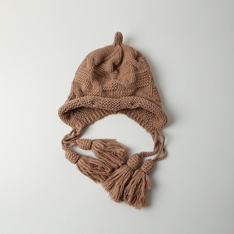Ladies Winter Style Western Net Red All-match Hat