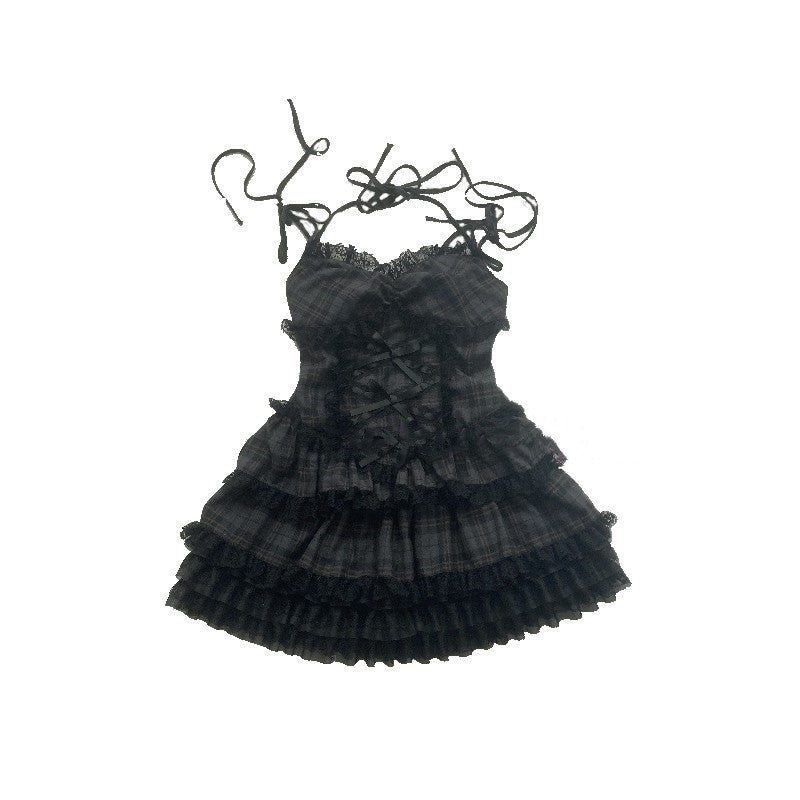 Women's Multi-strap Cake Suspender Skirt