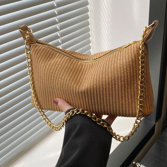 French Simplicity All-match Shoulder Messenger Bag
