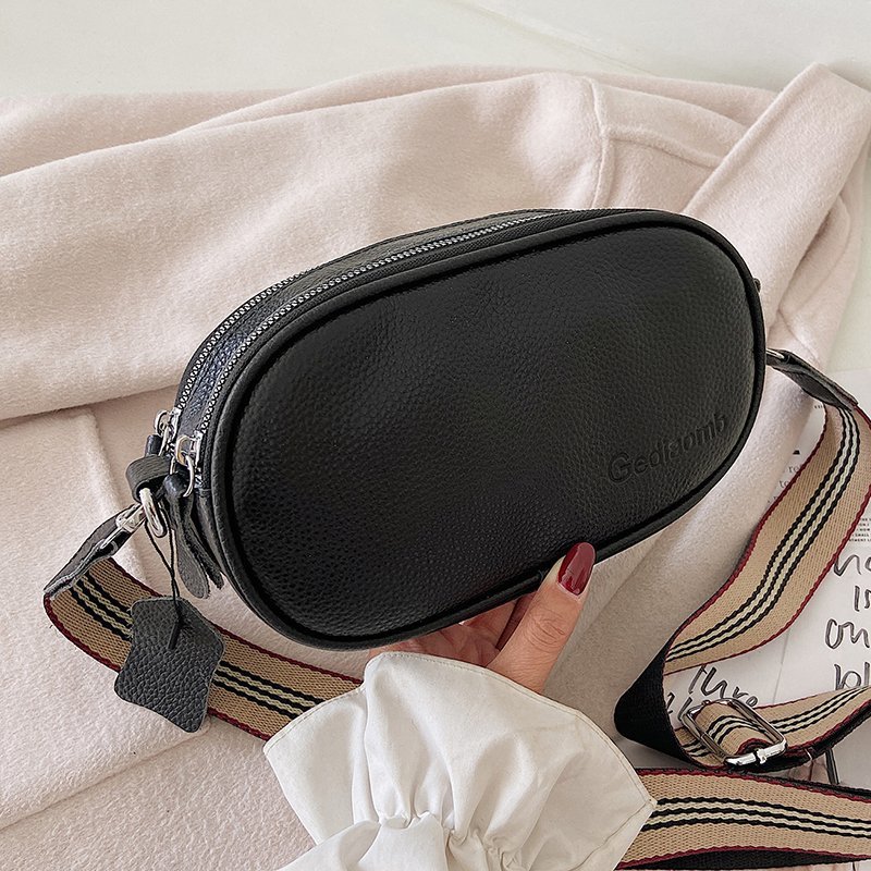 Women's Wide Shoulder Strap Messenger Bag