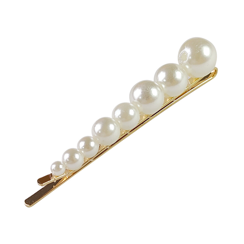 Hair Accessories Pearl Barrettes Updo BB Clip Shredded Hairpin Fishing Thread Hand-woven Hair Clip Bang Side Clip