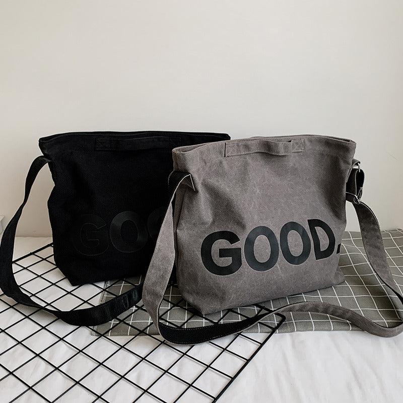 Casual Diagonal Shoulder Bag Students