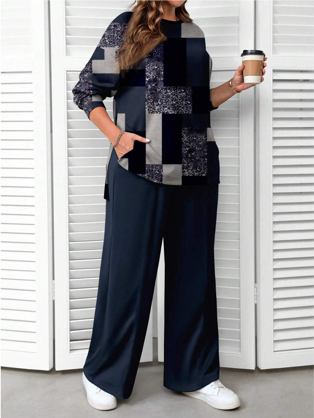 Loose Oversized Set Casual Comfortable Two-piece