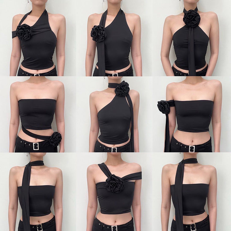 Spring European And American Women's Short Top For Women