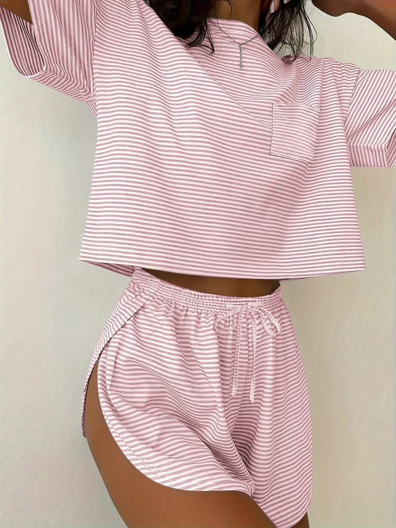 Short Casual And Cool Womens Loungewear Set