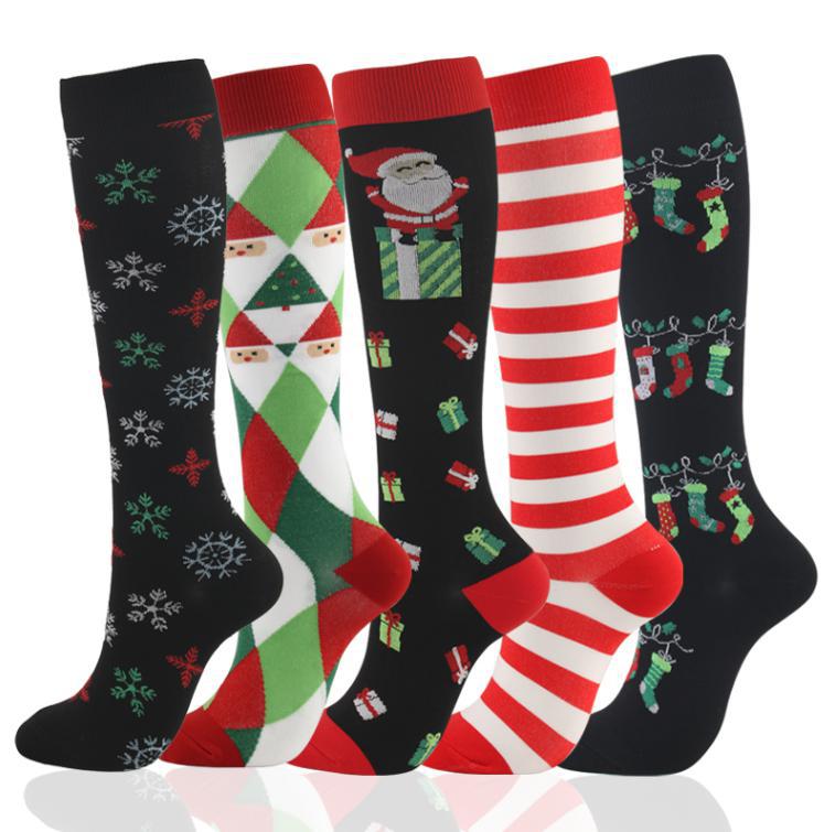 Men's And Women's Sports Compression Socks Combination