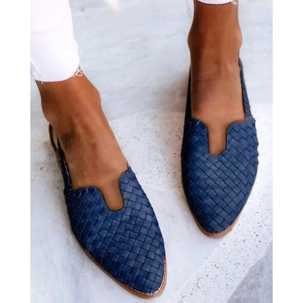 Womens Plus Size Flat Low Heel Sandals