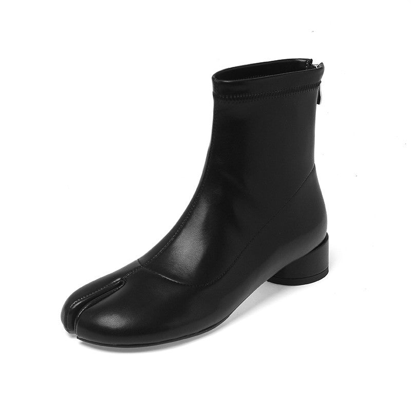 Split Toe Trotter Elastic Bootie