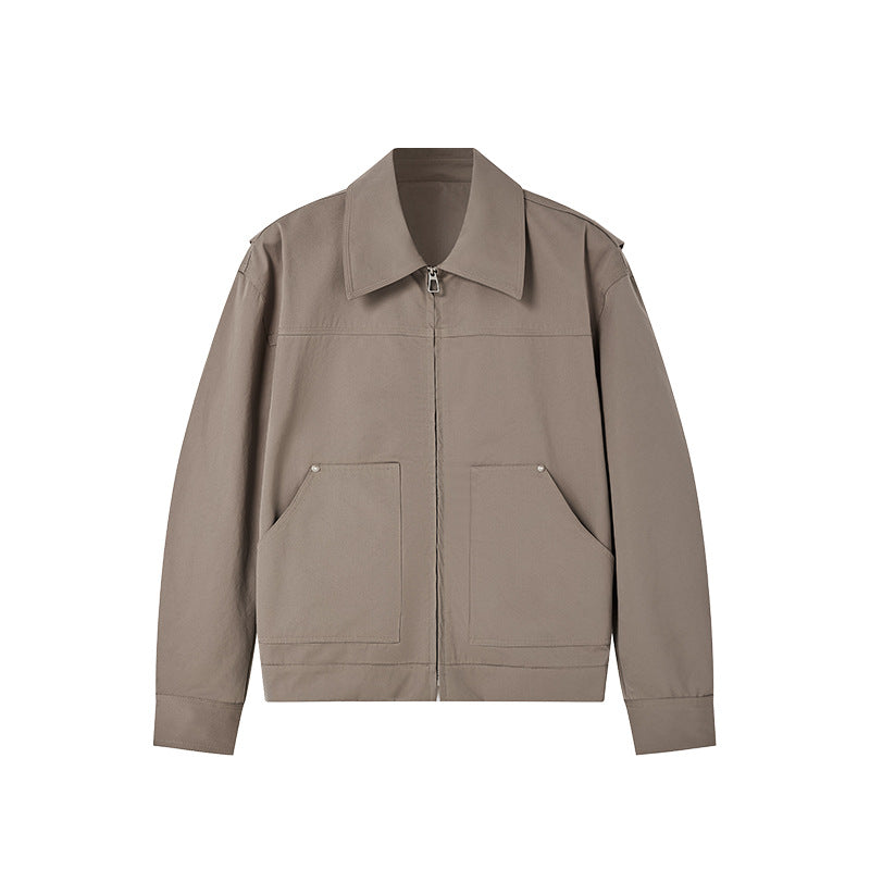 Elastic Rivet Tooling Short Jacket Autumn And Winter New Product