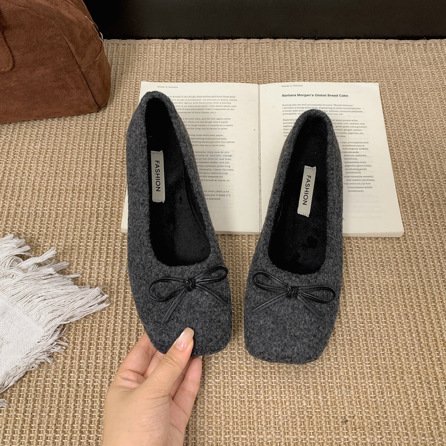 Retro French Flat Low-cut Shoes Women