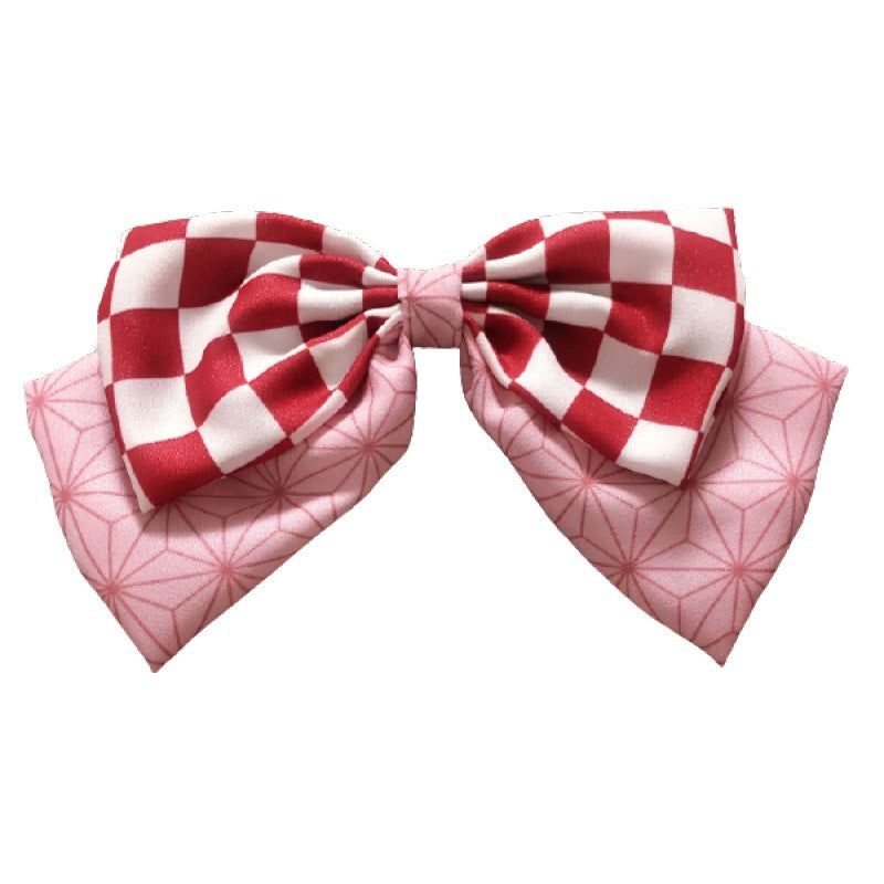Anime Cartoon Chiffon Hair Accessories Bow