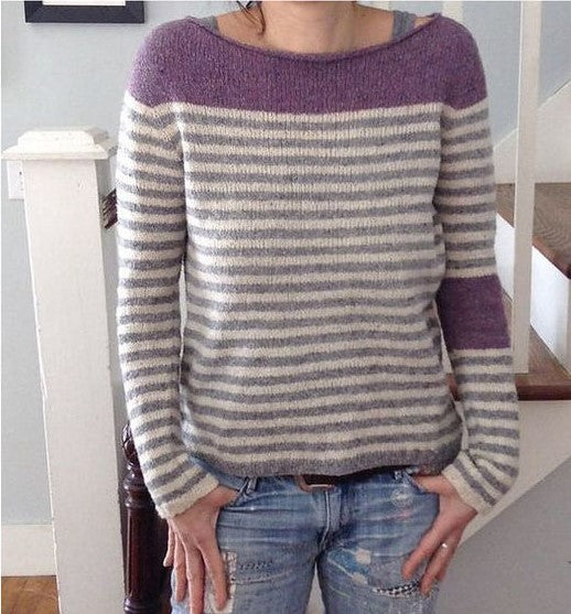 New Hot Sale Round Neck Multicolor Loose Fashion Pullover Sweater